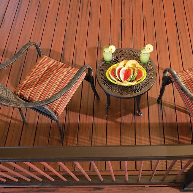 Armadillo Composite Decking Mesa / 12' Grooved Armadillo Evolution Series Composite Decking