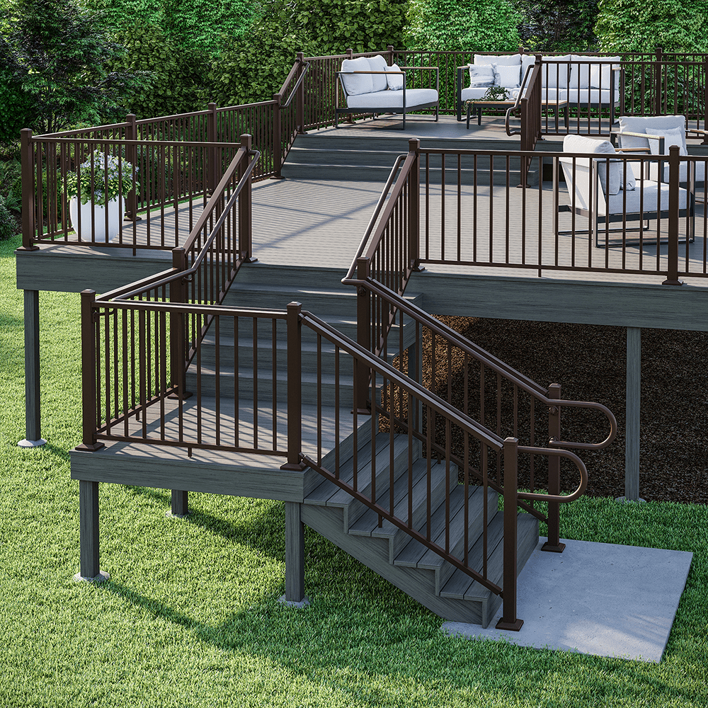 Deckorators ADA Secondary Hand Rail Deckorators ADA Secondary Handrail Components