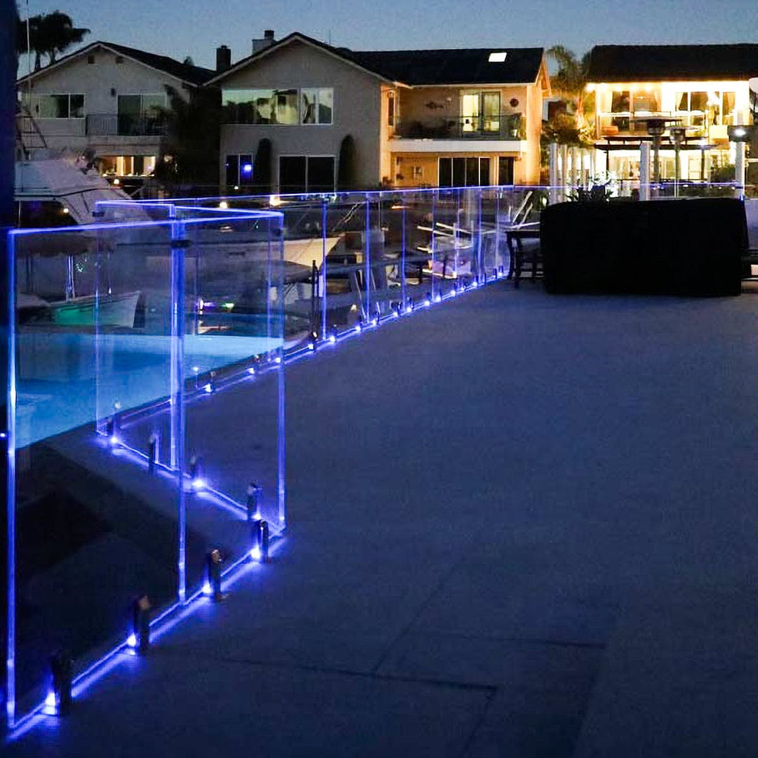 IG Railing Frameless Glass Railing 34" (for 36" railing) / 36" IG Railing Frameless Glass Panel