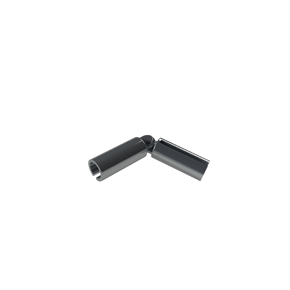 Keylink ADA Secondary Hand Rail Textured Black / 0-90° Universal Elbow Keylink ADA Secondary Hand Rail Components