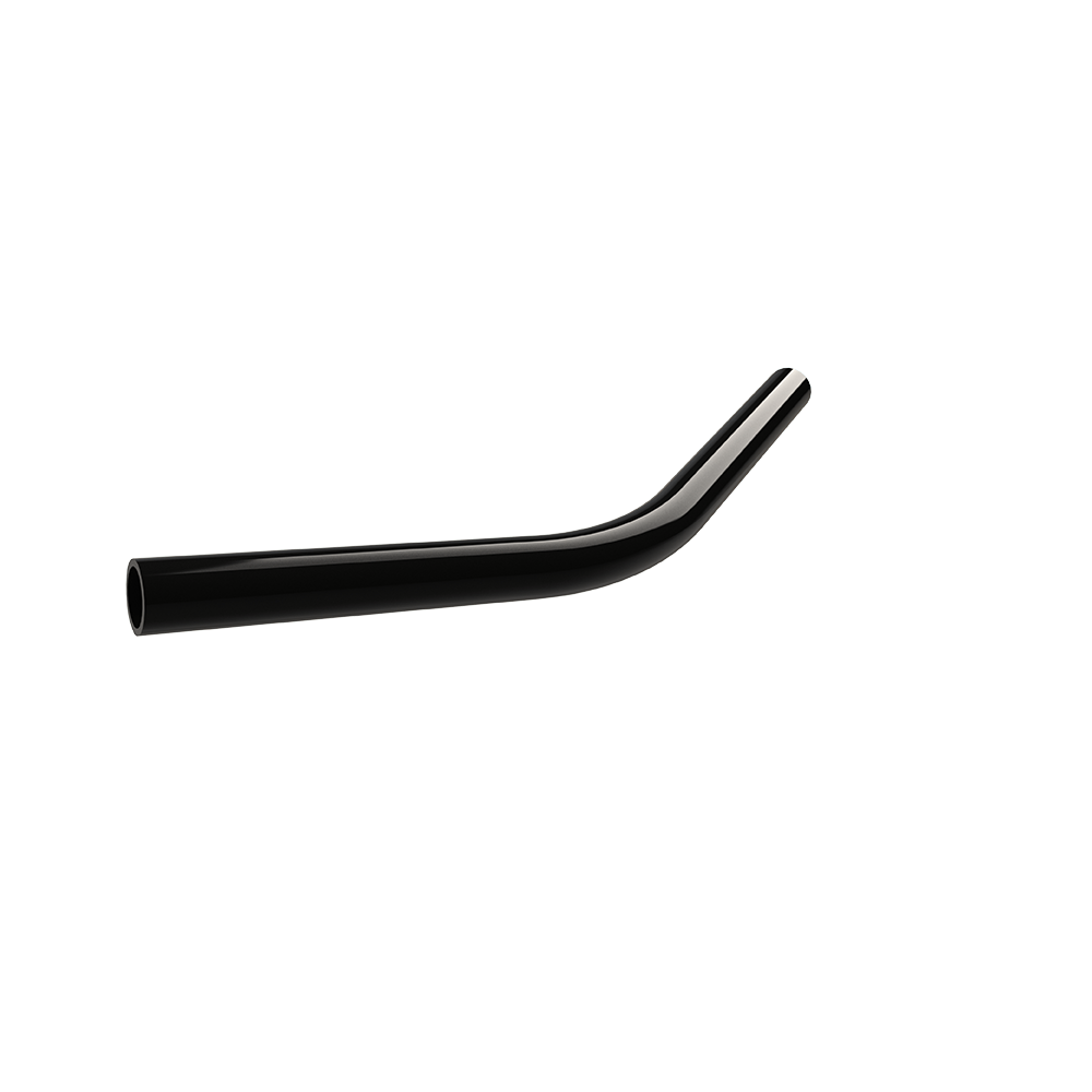 Keylink ADA Secondary Hand Rail Textured Black / 34° Radius Elbow (24") Keylink ADA Secondary Hand Rail Components
