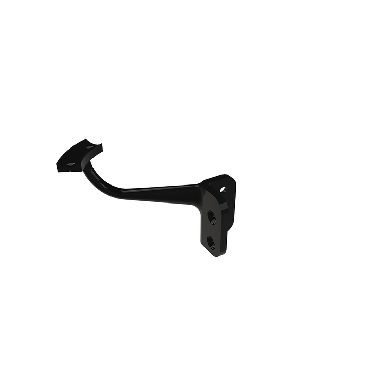 Keylink ADA Secondary Hand Rail Textured Black / 6" Corner Mounting Bracket Keylink ADA Secondary Hand Rail Components