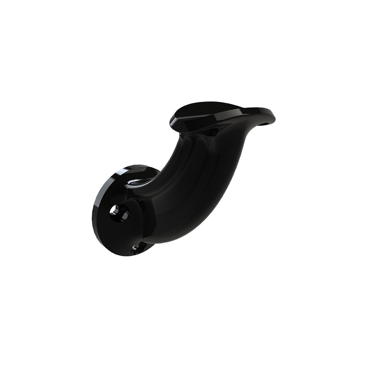 Keylink ADA Secondary Hand Rail Textured Black / ADA Handrail Support Bracket Keylink ADA Secondary Hand Rail Components