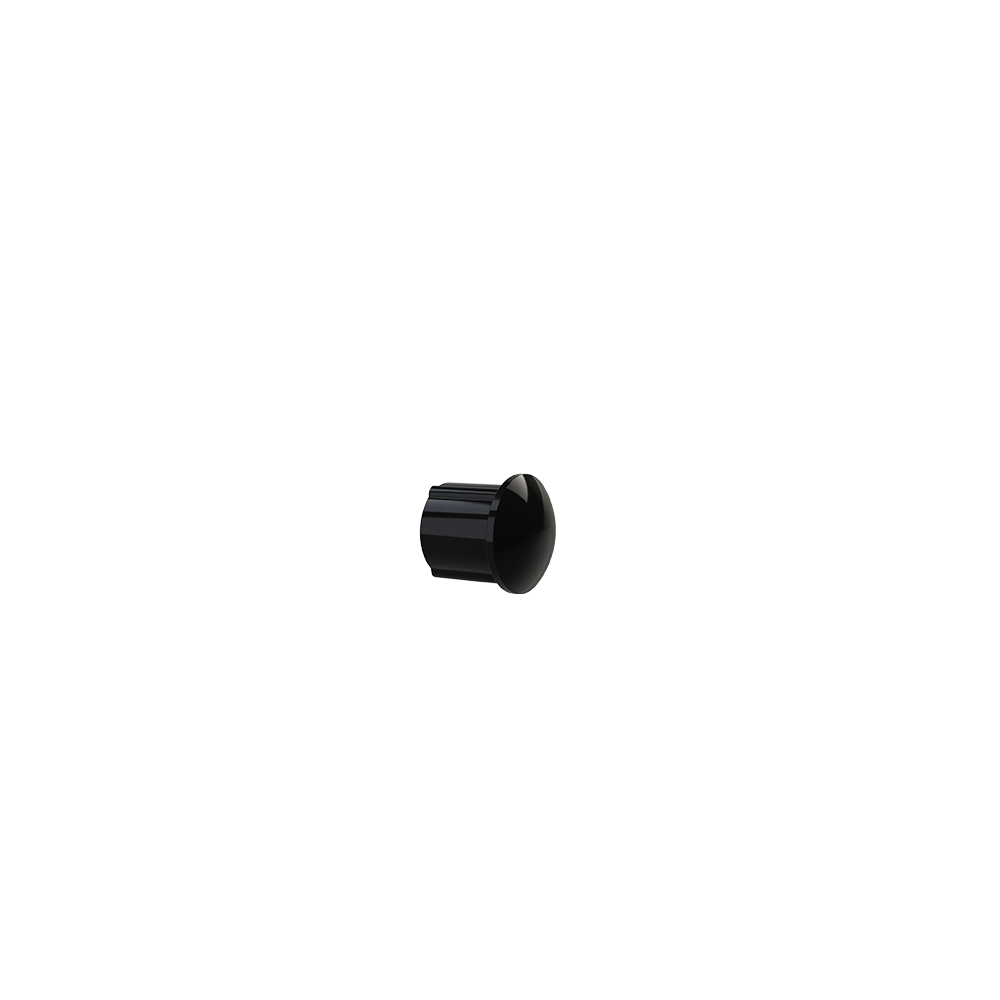 Keylink ADA Secondary Hand Rail Textured Black / End Cap Keylink ADA Secondary Hand Rail Components