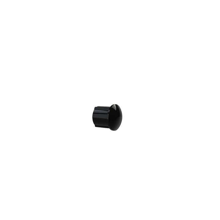 Keylink ADA Secondary Hand Rail Textured Black / End Cap Keylink ADA Secondary Hand Rail Components