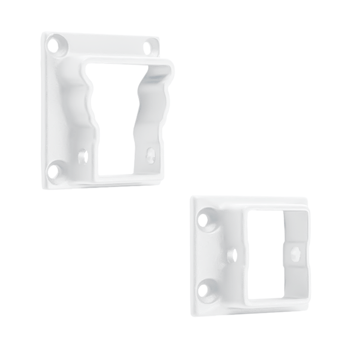 Keylink American Series Bracket Matte White / 2 Pack / Level Bracket Keylink American Series Additional Bracket Kit