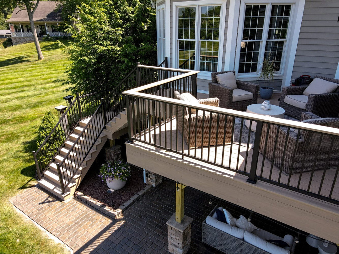 Keylink Chesapeake Square Baluster Railing Keylink Chesapeake Series Square Baluster Railing