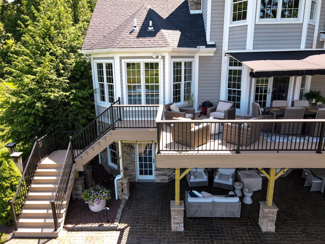 Keylink Chesapeake Square Baluster Railing Keylink Chesapeake Series Square Baluster Railing