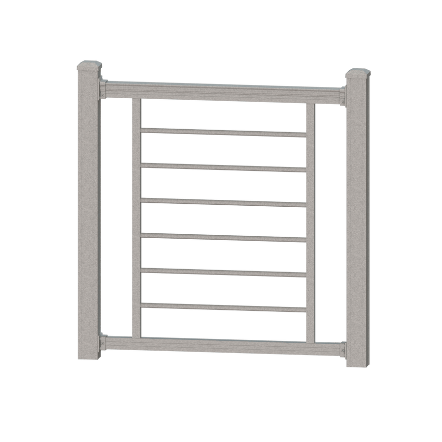 Keylink Gate Keylink American Series Rod Rail Adjustible Gate