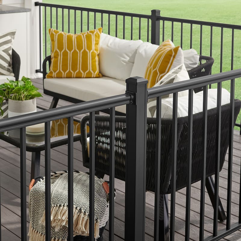 Keylink Outlook Railing Keylink Outlook Series Aluminum Deck Railing Kit