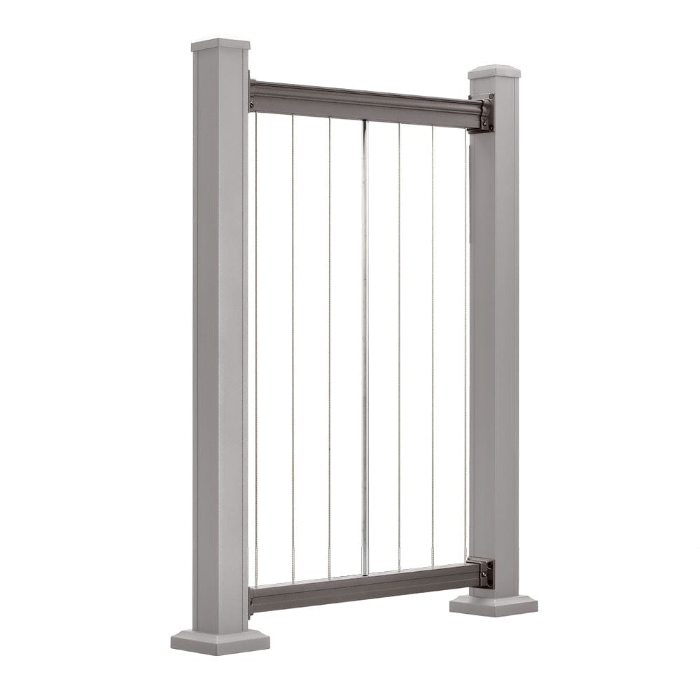 Keylink Vertical Cable Rail Textured Bronze / 36" / 6' Level Keylink American Series Vertical Cable Railing System
