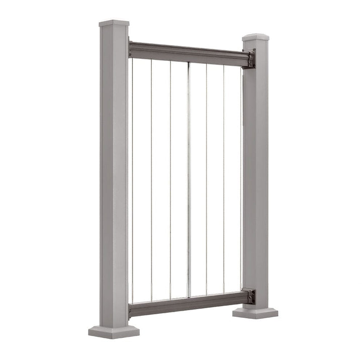 Keylink Vertical Cable Rail Textured Bronze / 36" / 6' Level Keylink American Series Vertical Cable Railing System