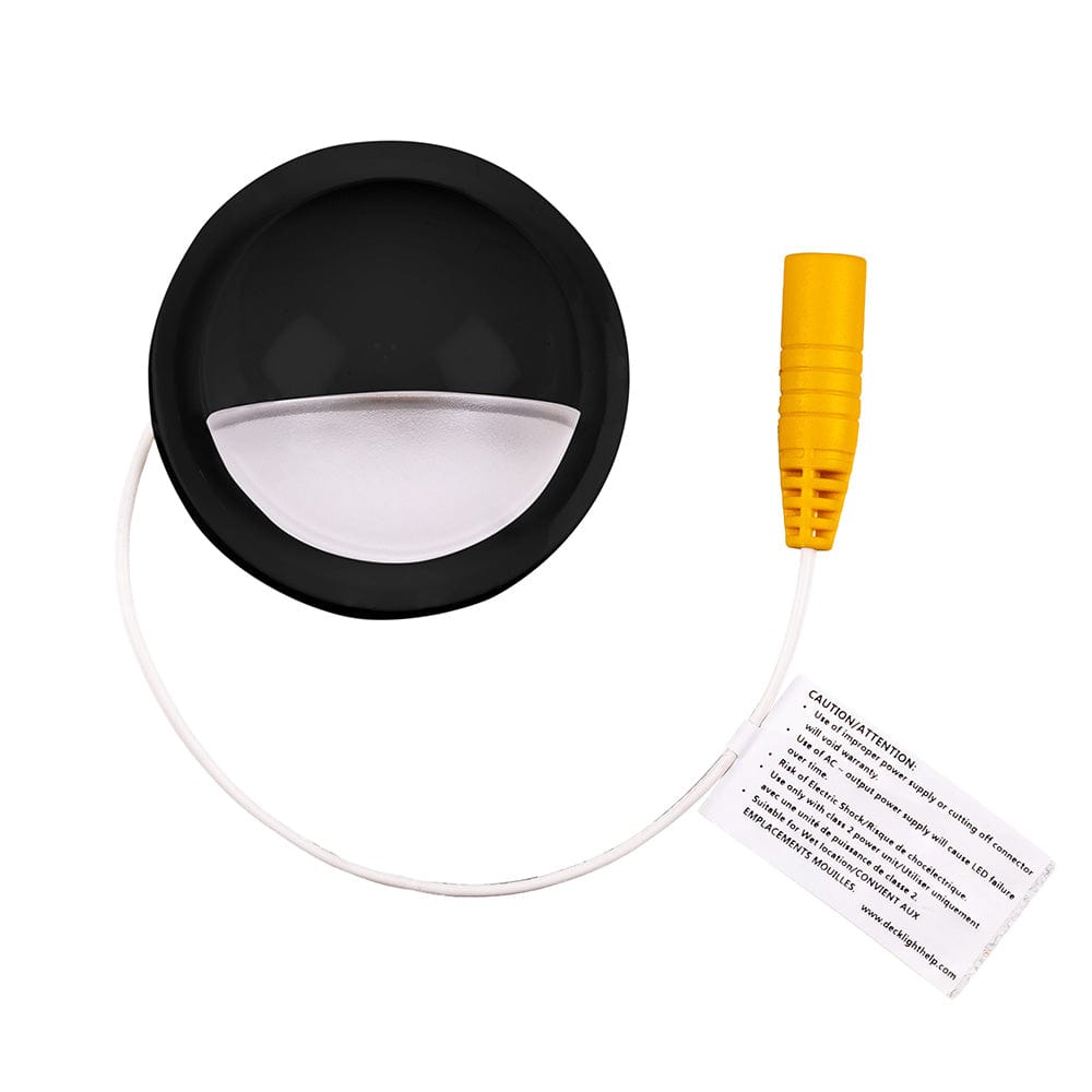 LMT Mercer Group LMT Low Voltage Lighting Black / 1 Pack LMT Dome Side Light