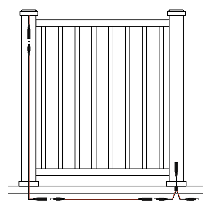 LMT Mercer Group LMT Low Voltage Lighting LMT Post & Rail Wire Kit