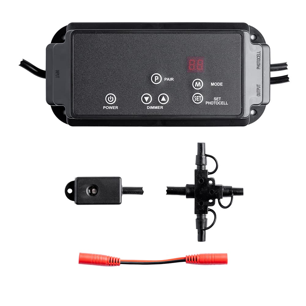 LMT Mercer Group LMT Transformer 50 Watt Deck Lighting Smart Transformer with Wi-Fi Connectivity & Daylight Sensor | LMT