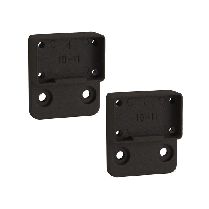 Deckorators Textured Black ALX Contemporary Level Connector Kit - 2 pack | Deckorators