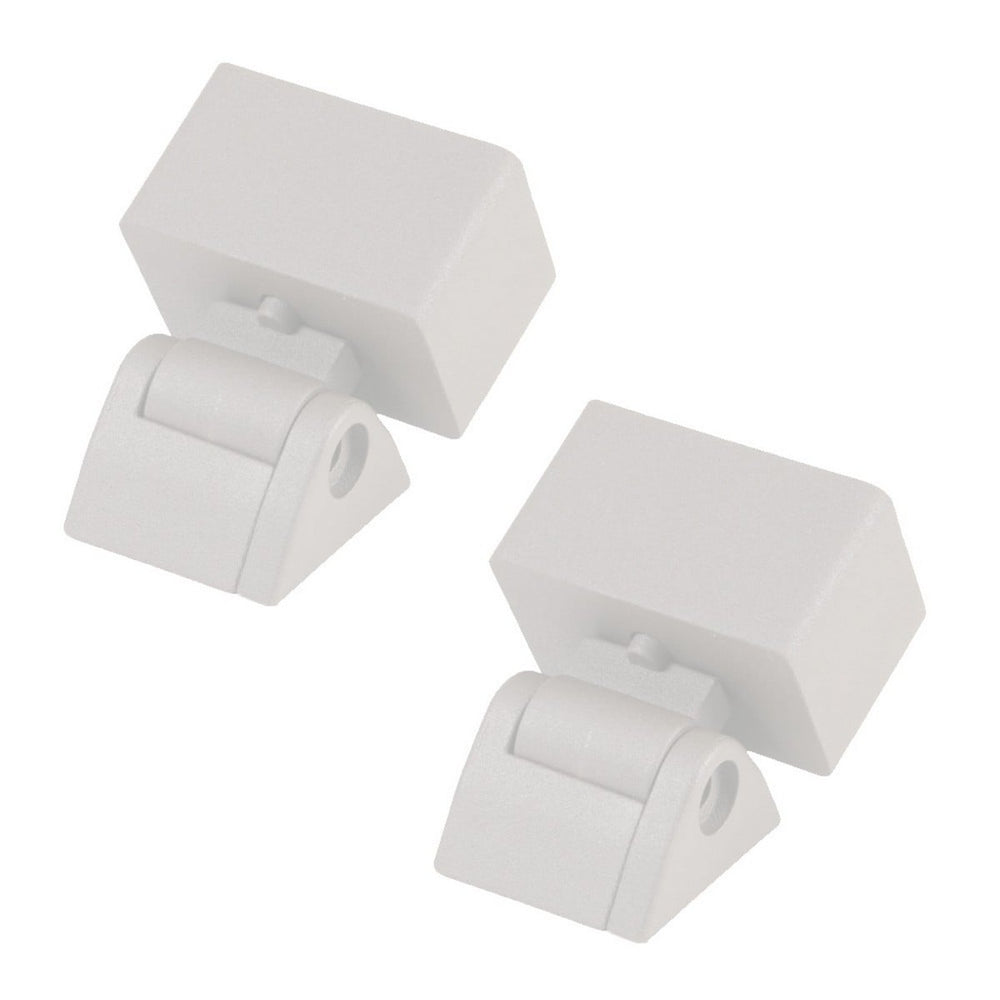 Deckorators Textured White ALX Contemporary Stair Rail Connector Kit - 2 pack | Deckorators