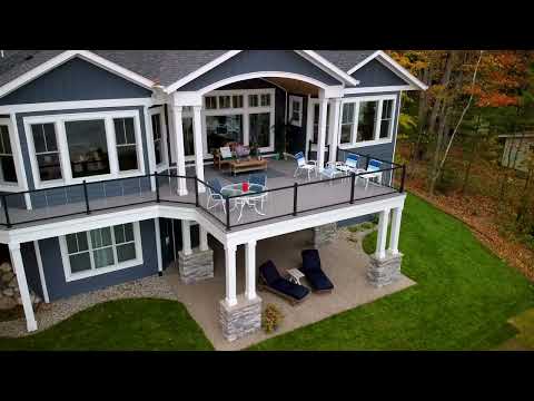 vide of Key-Link Vertical Cable Railing used on a deck