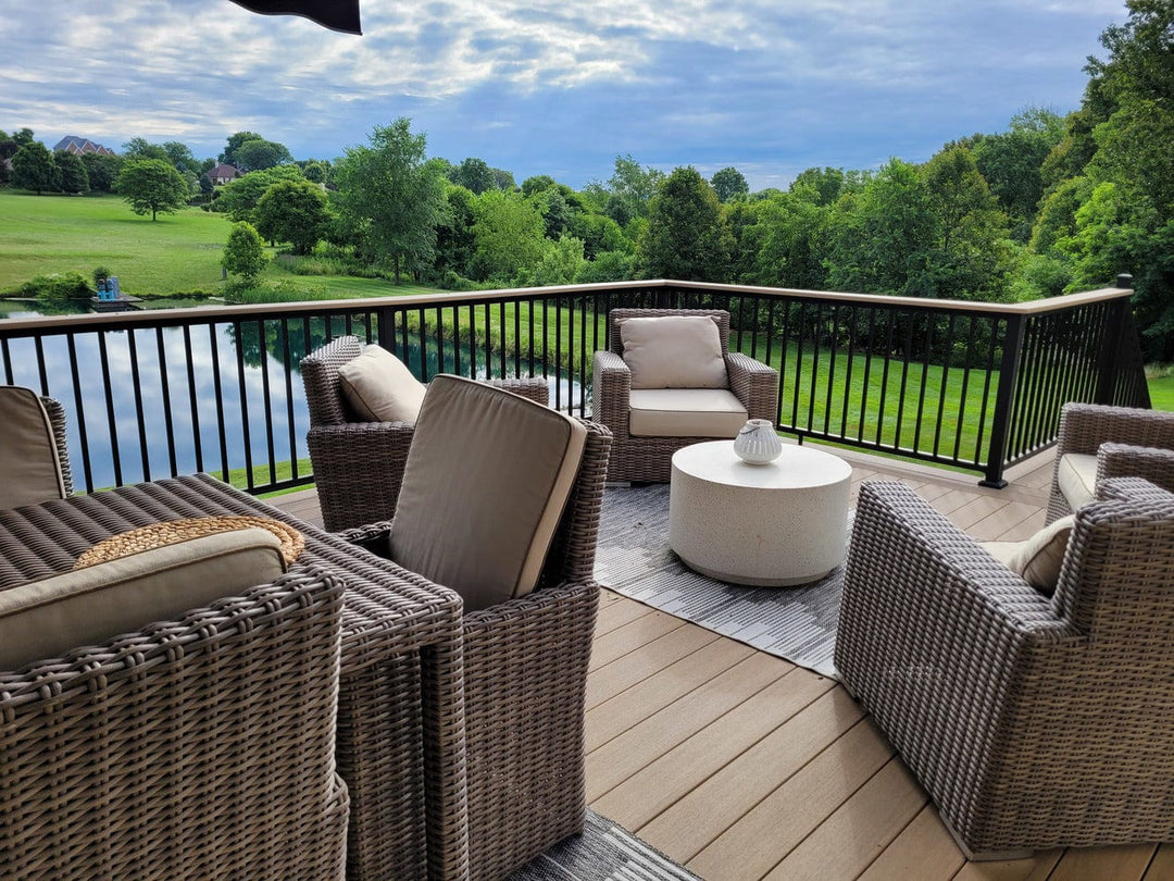 Keylink Chesapeake Square Baluster Railing Keylink Chesapeake Series Square Baluster Railing