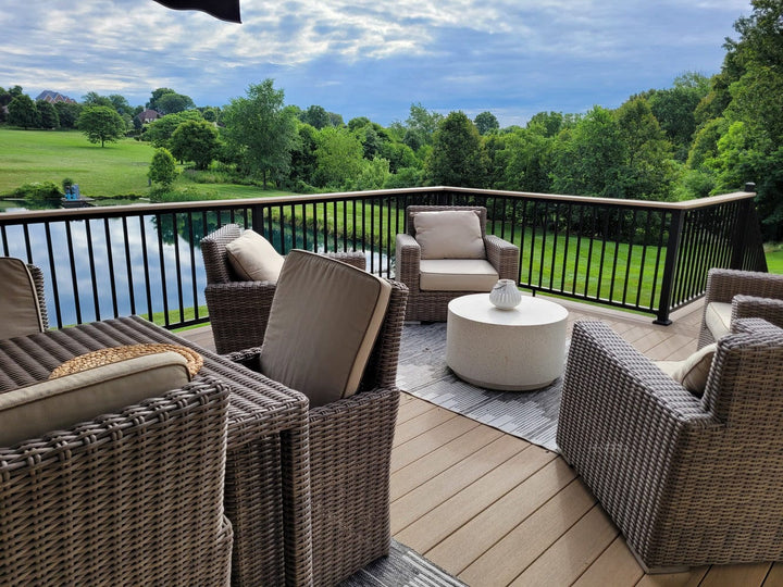 Keylink Chesapeake Square Baluster Railing Keylink Chesapeake Series Square Baluster Railing