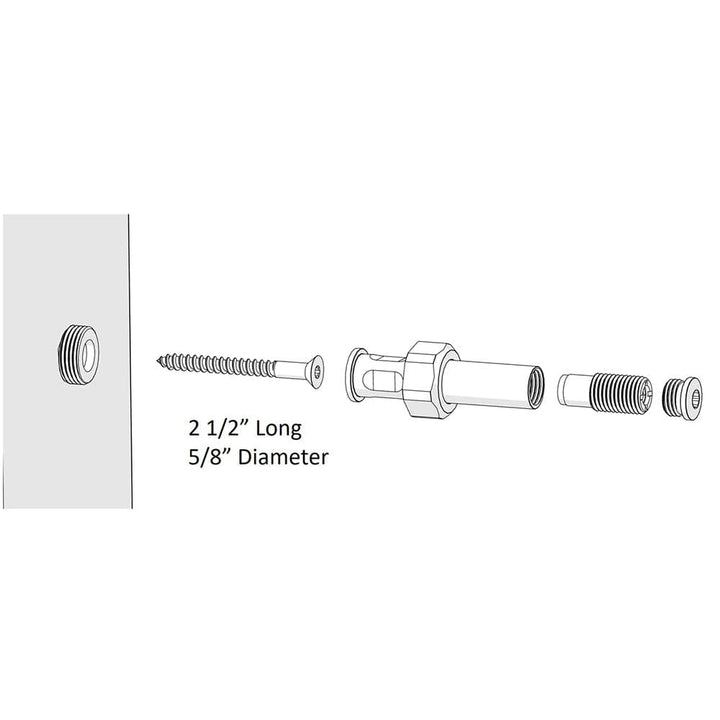 Keylink External Cable Fitting Keylink DIY Cable Railing Fittings
