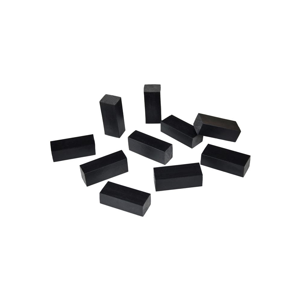 Regal Block Rubber Black - Pack of 10 GRB-10