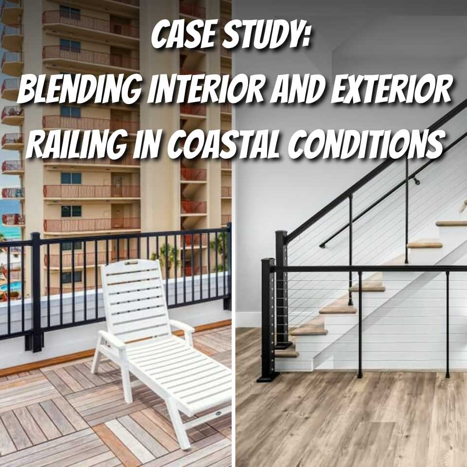 Case Study: Blending Interior and Exterior Railing in Coastal Conditions