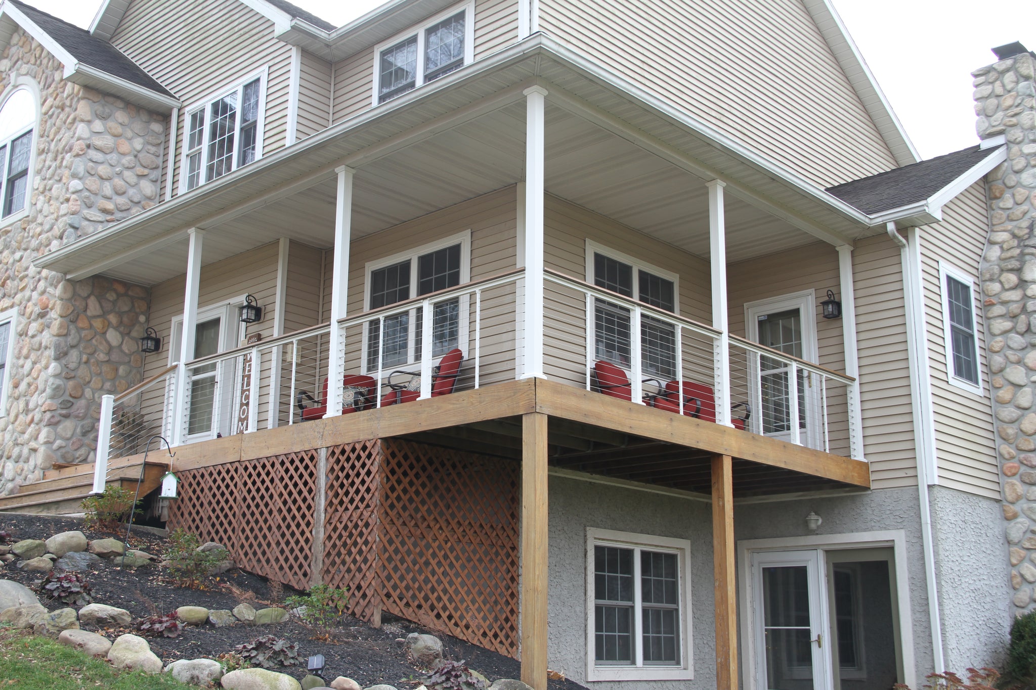 DIY Cable Railing - Prefabricated Railing System vs Wood Framing