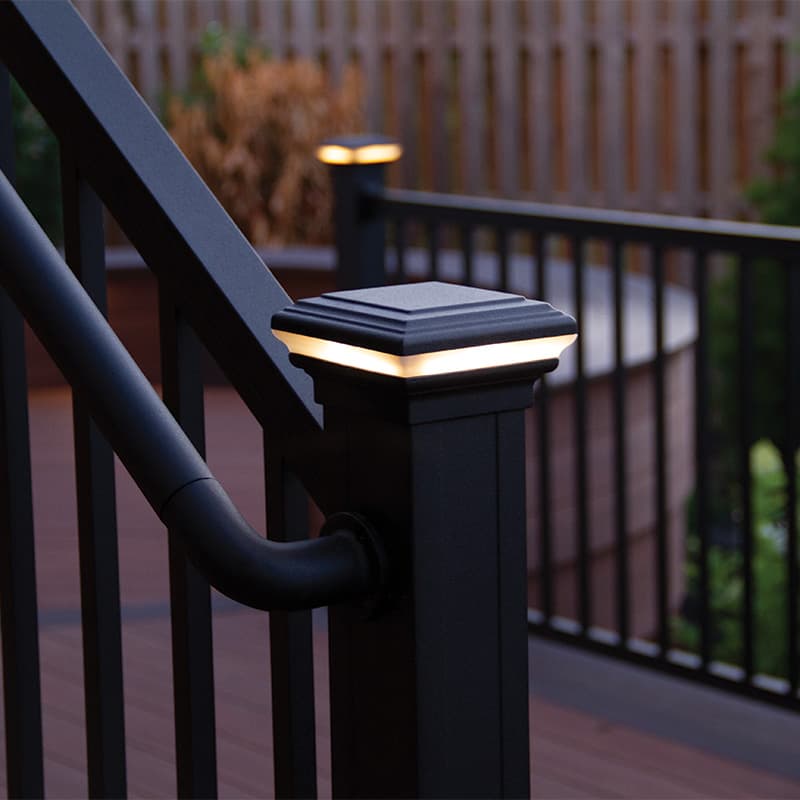 Placid Point Lighting by Key-Link Fencing & Railing