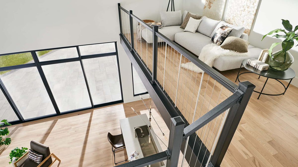 Vertical Cable Rail by Key-Link Fencing & Railing