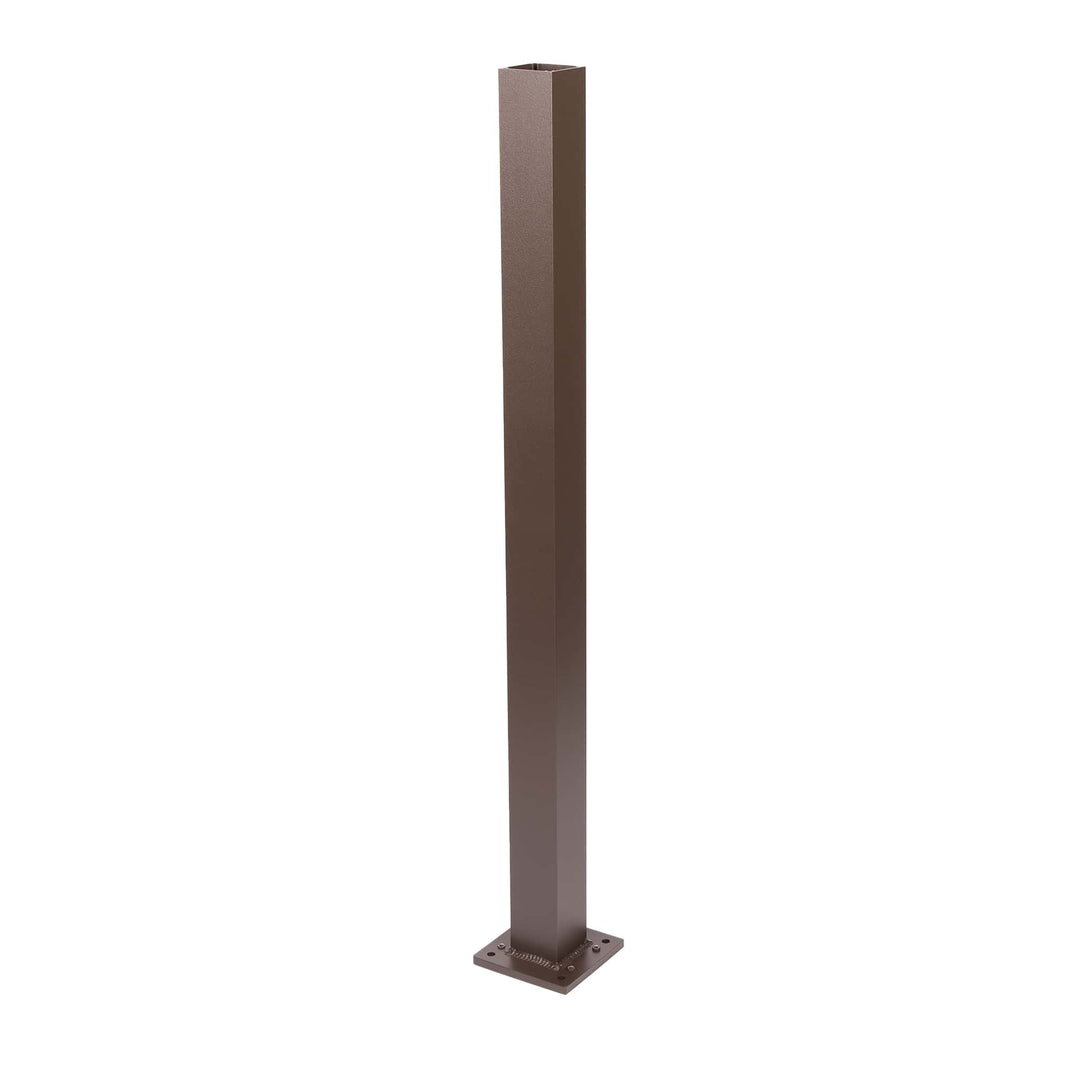 Deckorators 2-1/2" Level Surface Mount Post, Post Cap &amp; Trim Ring