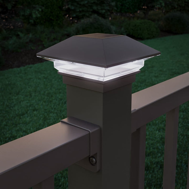 Deckorators ALX Contemporary 2-1/2" Solar Post Cap
