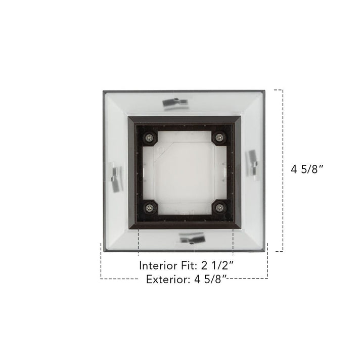 Deckorators ALX Contemporary 2-1/2" Solar Post Cap