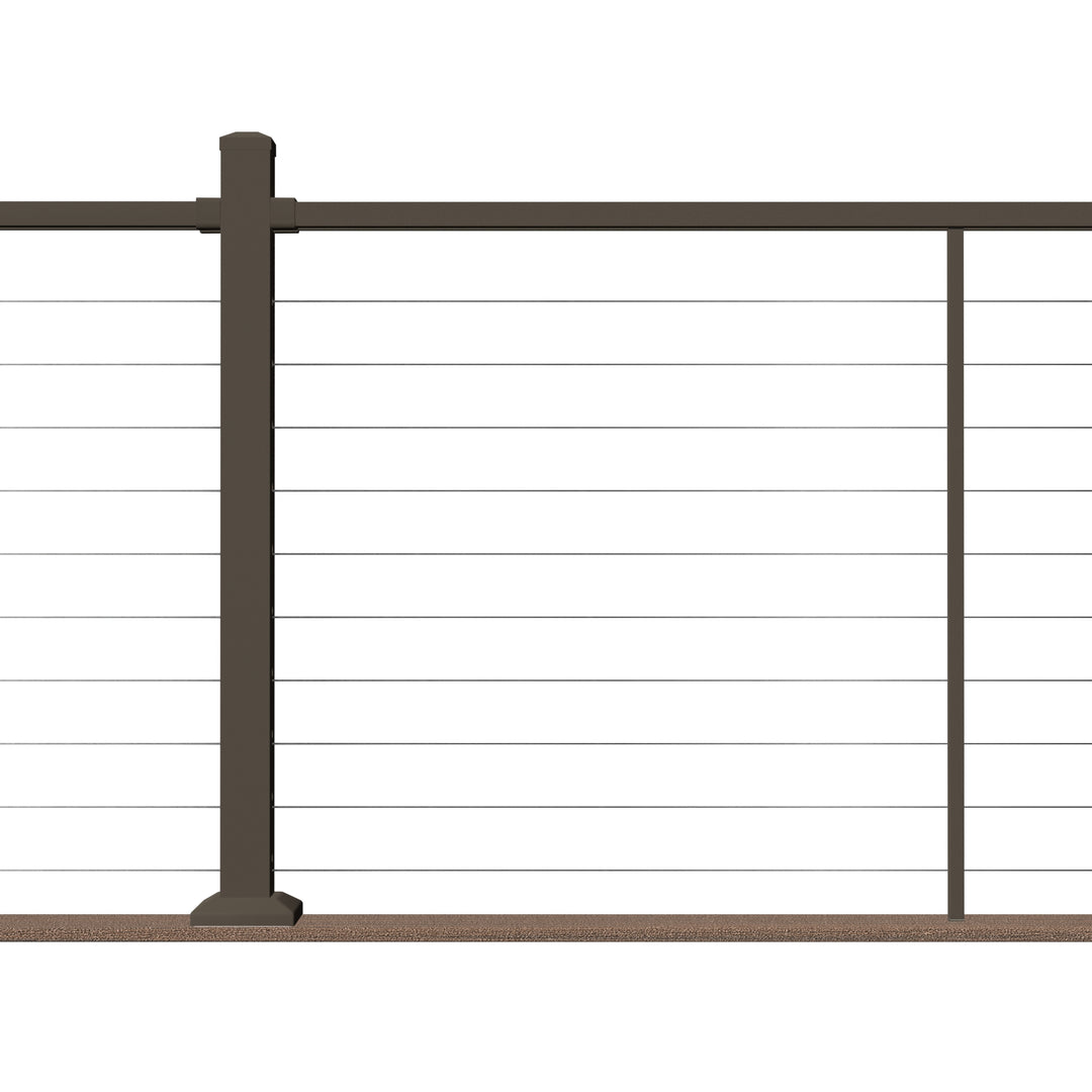 Deckorators Contemporary Cable Deck Railing Kit