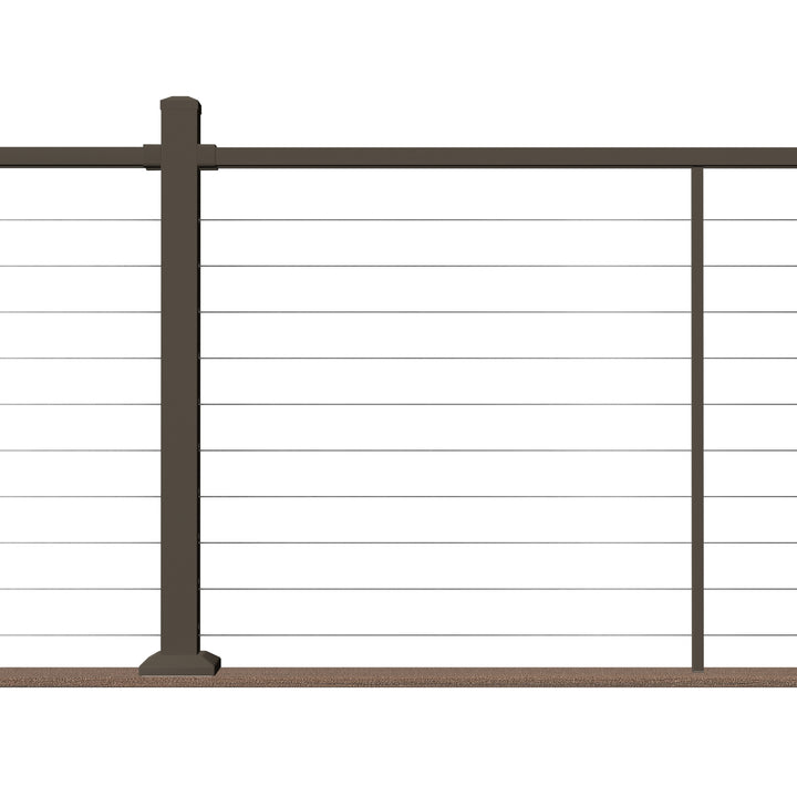 Deckorators Contemporary Cable Deck Railing Kit