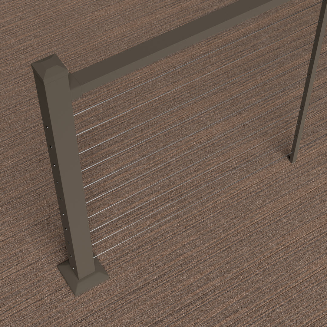Deckorators Contemporary Cable Deck Railing Kit