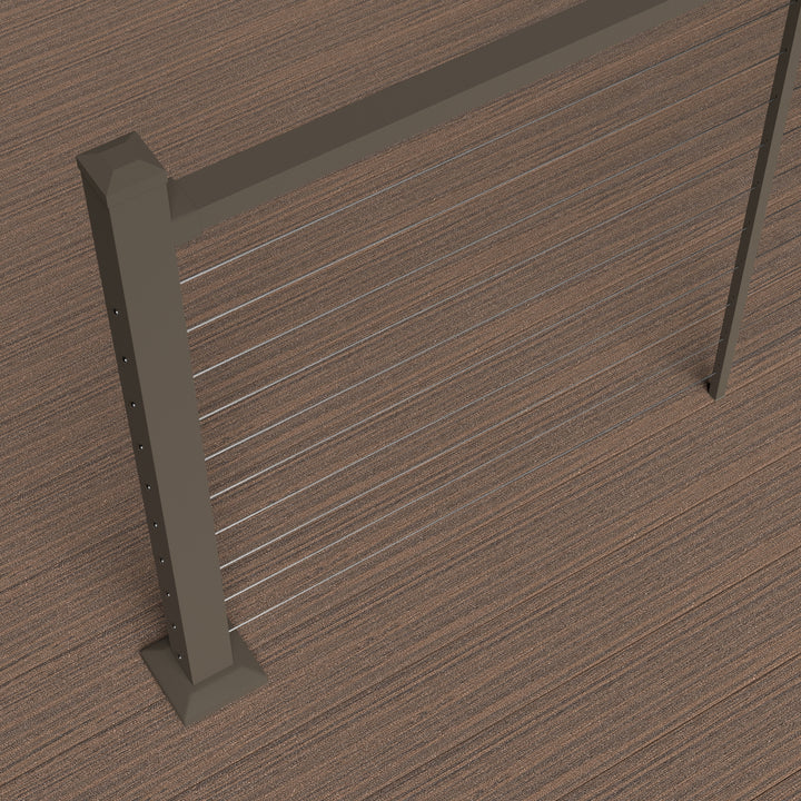 Deckorators Contemporary Cable Deck Railing Kit