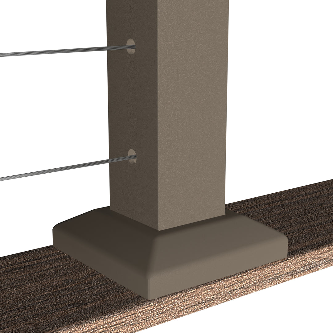 Deckorators Contemporary Cable Deck Railing Kit