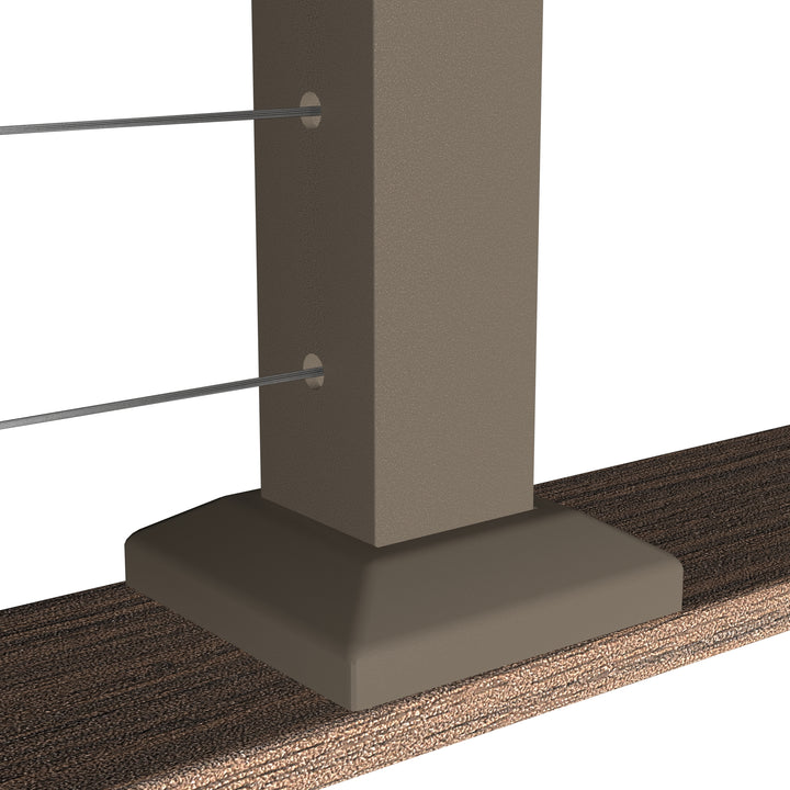 Deckorators Contemporary Cable Deck Railing Kit