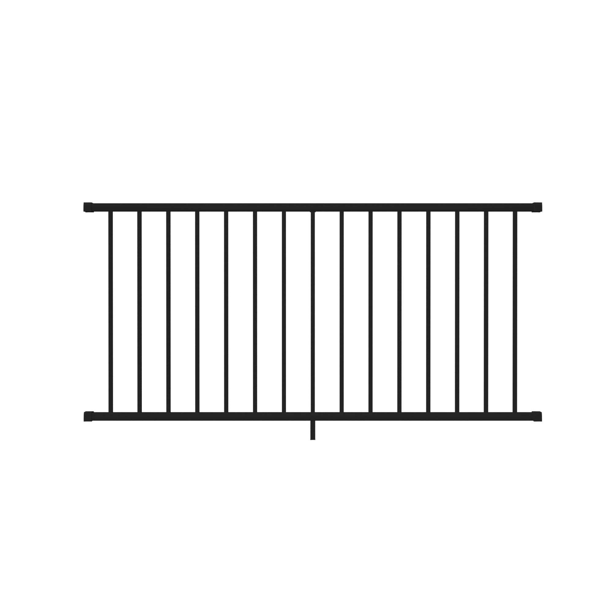 Deckorators Rapid Rail Square Baluster Aluminum Railing Kit