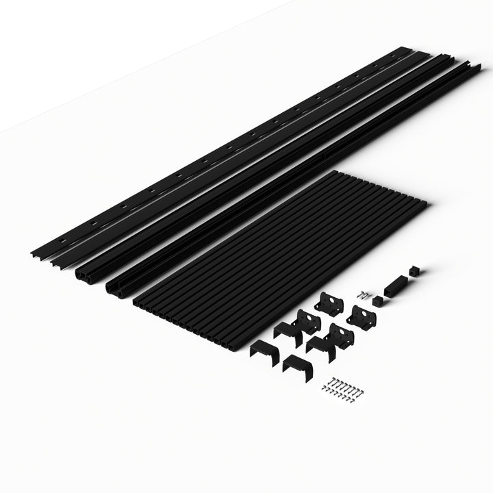 Deckorators Rapid Rail Square Baluster Aluminum Railing Kit
