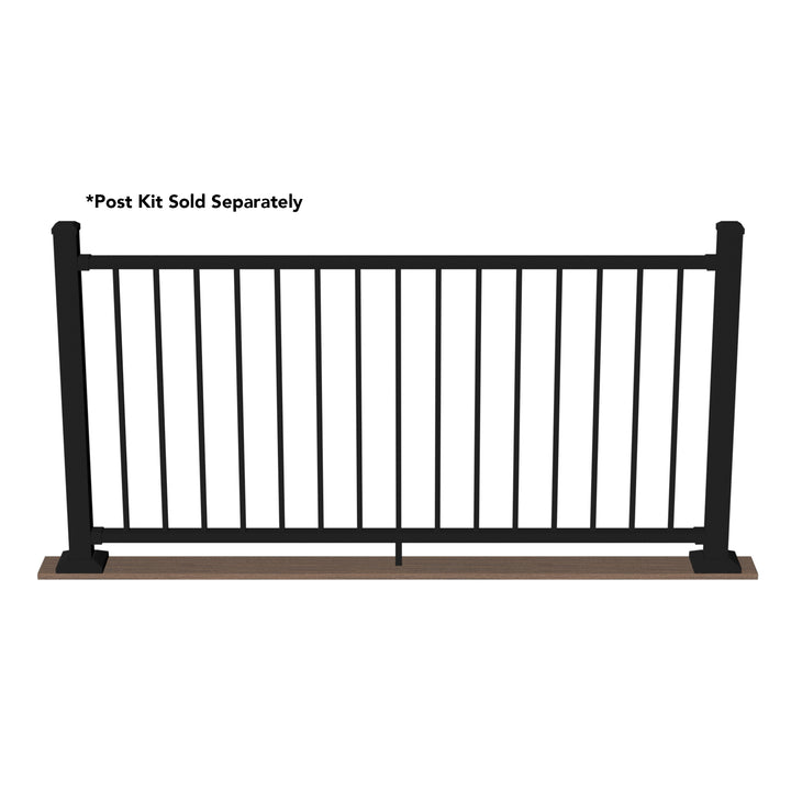 Deckorators Rapid Rail Square Baluster Aluminum Railing Kit