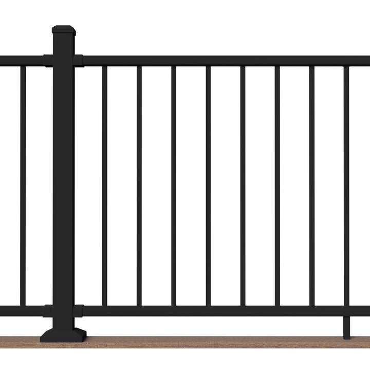 Deckorators Rapid Rail Square Baluster Aluminum Railing Kit