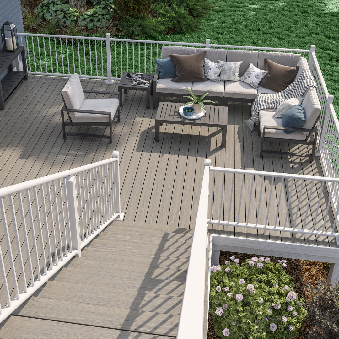 Deckorators Rapid Rail Square Baluster Aluminum Railing Kit
