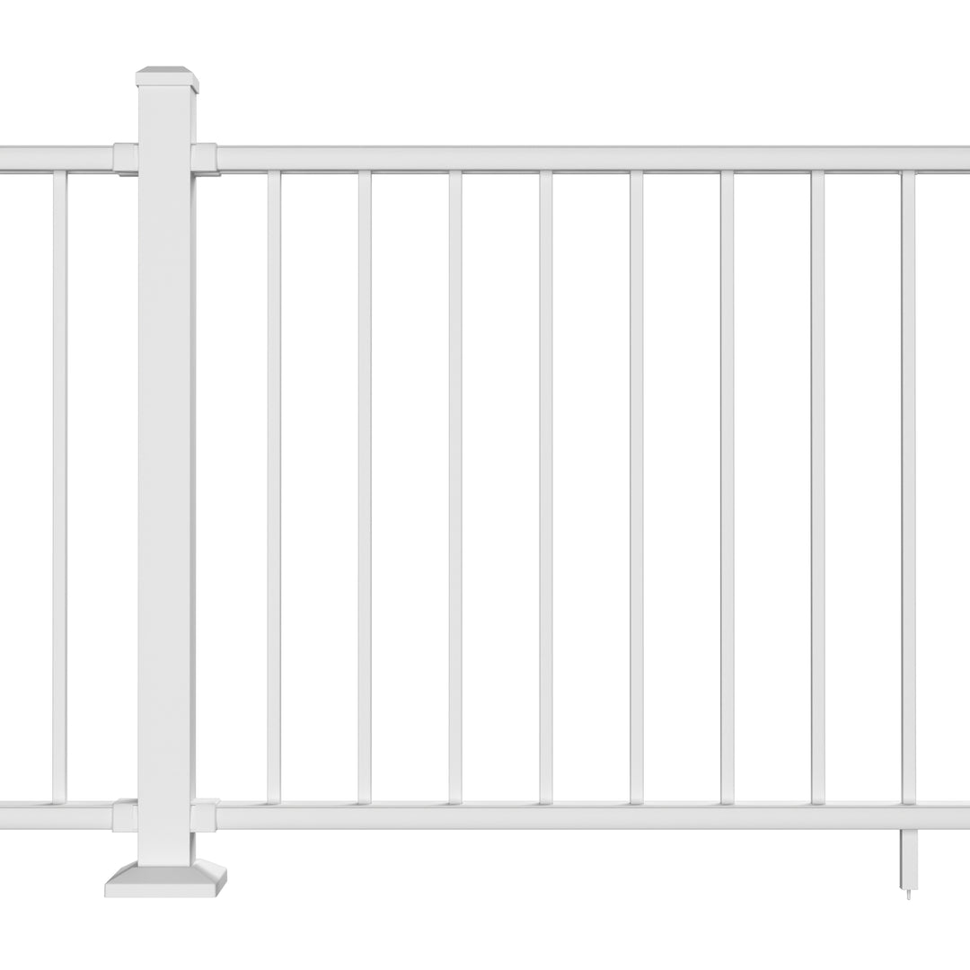 Deckorators Rapid Rail Square Baluster Aluminum Railing Kit