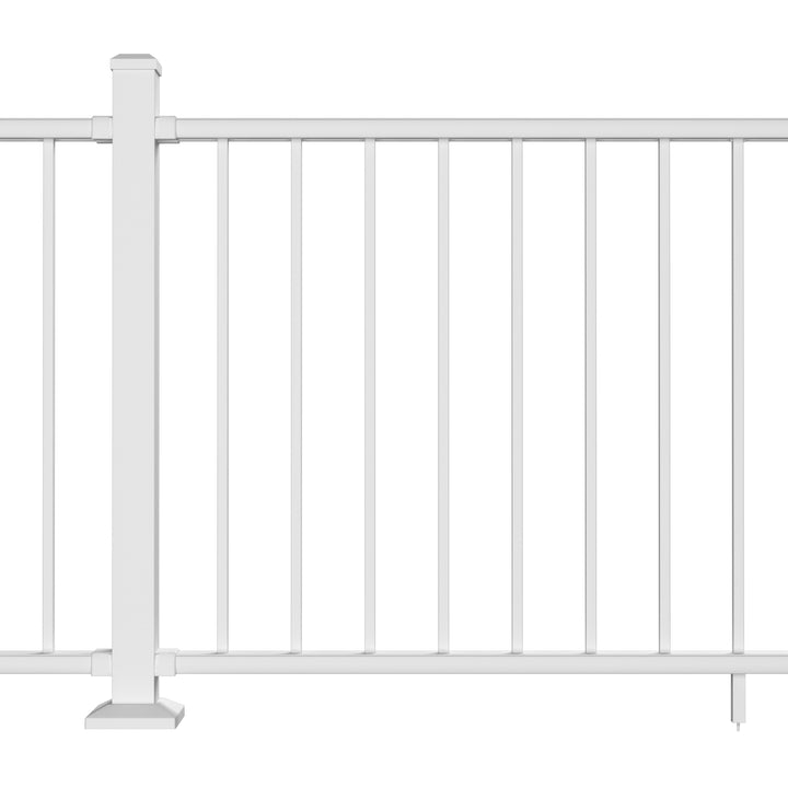 Deckorators Rapid Rail Square Baluster Aluminum Railing Kit