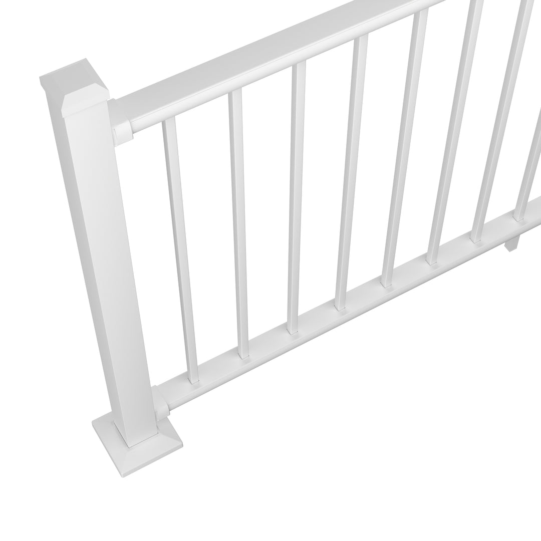Deckorators Rapid Rail Square Baluster Aluminum Railing Kit