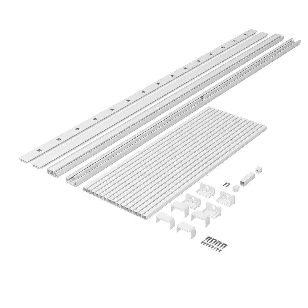 Deckorators Rapid Rail Square Baluster Aluminum Railing Kit