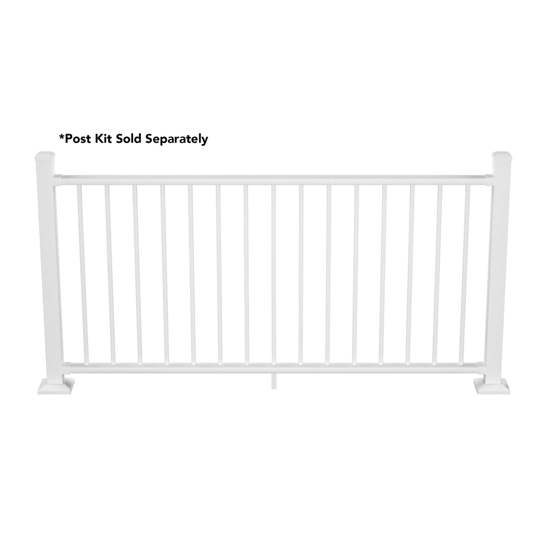 Deckorators Rapid Rail Square Baluster Aluminum Railing Kit