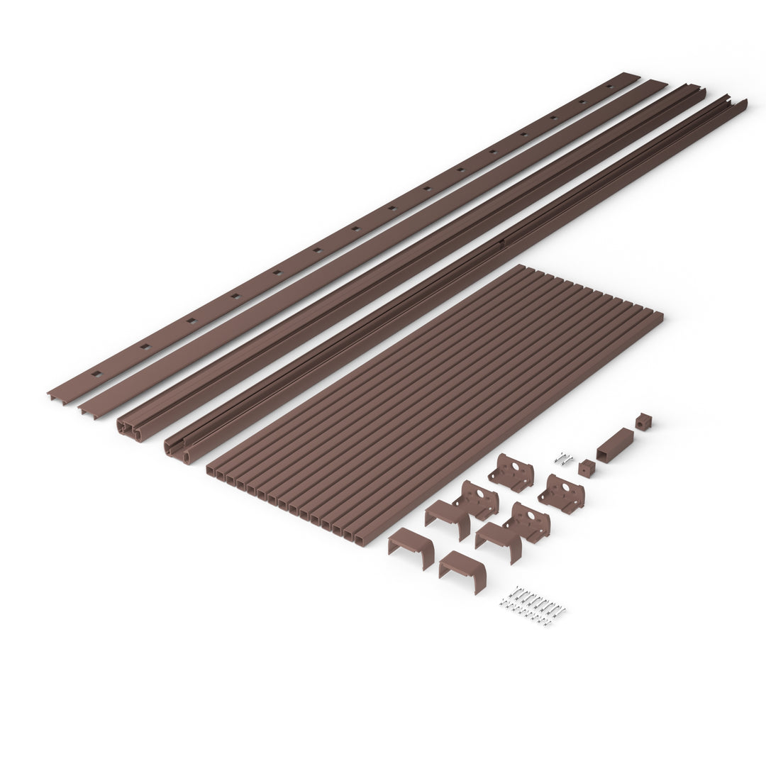 Deckorators Rapid Rail Square Baluster Aluminum Railing Kit